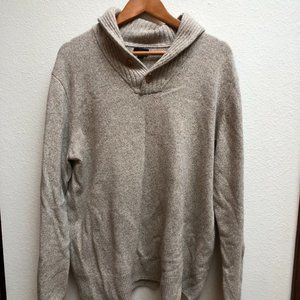 J Crew Shawl Collar Sweater (Large)